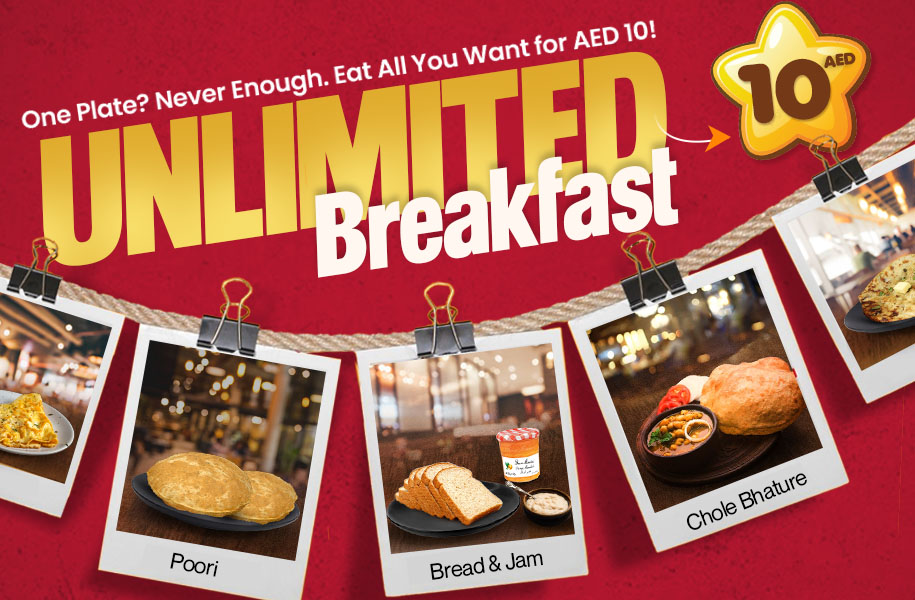 Unlimited breakfast platter at Red Palace